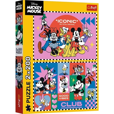 Product Παζλ 2x200 Κομμάτια Time With Friends Miki Donald base image