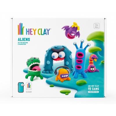Product Παιχνίδι Κατασκευής Tm Toys Plastic Mass Hey Clay Alien base image