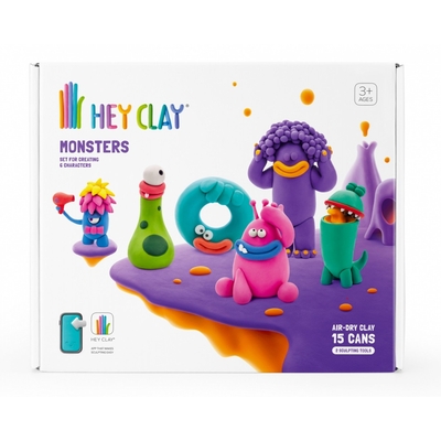 Product Παιχνίδι Κατασκευής Tm Toys Plastic Mass Hey Clay Monsters base image
