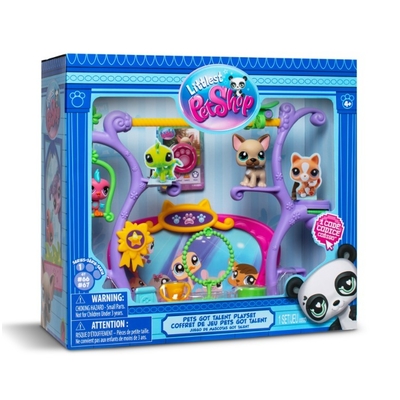 Product Μινιατούρα TM Toys Littlest Pet Shop Pets Got Talent set + 2 figures base image