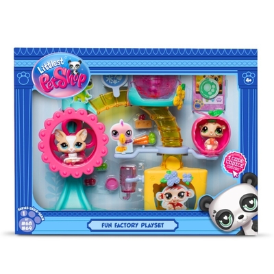 Product Μινιατούρα TM Toys Littlest Pet Shop Fun Factory Set with 2 Figures base image