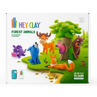 Product Παιχνίδι Κατασκευής Tm Toys Plastic Mass Hey Clay Forest Animals base image