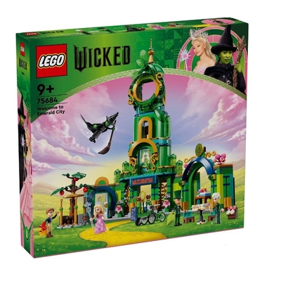 Product LEGO Bricks Wicked 75684 Welcome To Emerald City base image