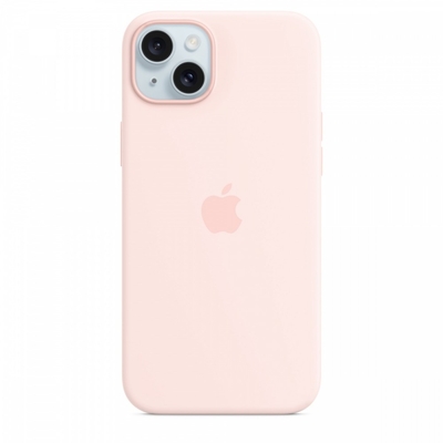 Product Θήκη Tablet Apple Silicone with MagSafe for iPhone 15 Plus - light pink base image