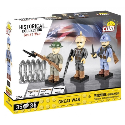 Product Παιχνίδι Κατασκευής Cobi Klocki Cobi Blocks Great War 3 Figurines 35 Blocks base image