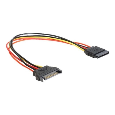 Product Καλώδιο Delock power supply extension cable - SATA power plug to SATA power plug - 30 cm base image