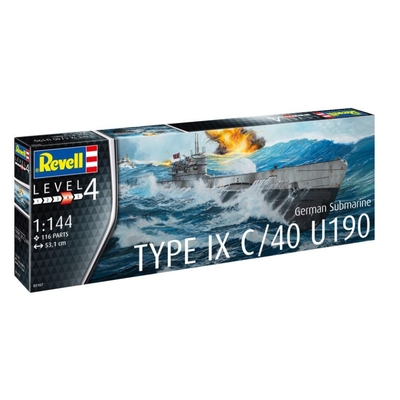 Product Φιγούρα Μοντελισμού German Submarine T.Ix C/40 1/144 base image