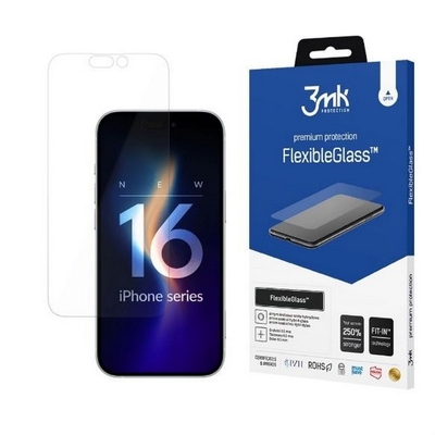 Product Screen Protector 3mk Hybrid Glass Flexibleglass Iphone 16 Plus base image