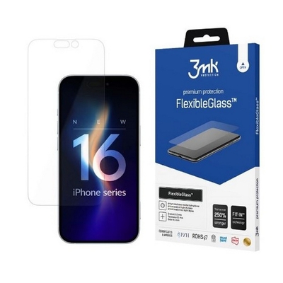 Product Screen Protector 3mk Hybrid Glass Flexibleglass Iphone 16 Pro Max base image