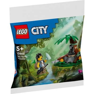 Product LEGO Bricks City 30665 Baby Gorilla Encounter base image