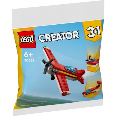 Product LEGO Bricks Creator 30669 Iconic Red Plane base image