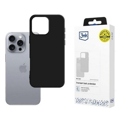 Product Θήκη Κινητού 3MK Matt Iphone 16 Pro Max 6,9 Black base image