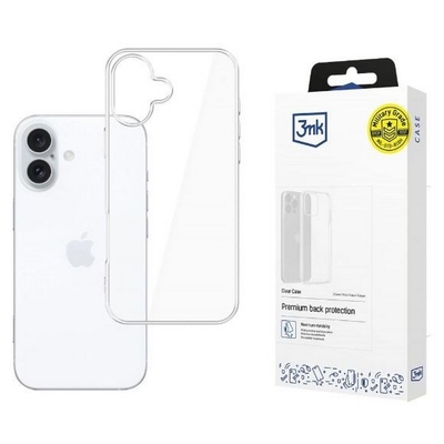 Product Θήκη Κινητού 3MK Clear Iphone 16 6, 1 Clear base image