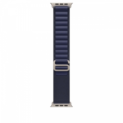 Product Λουράκι Apple Navy Alpine Loop 49 mm - S - Natural Titanium Finish base image