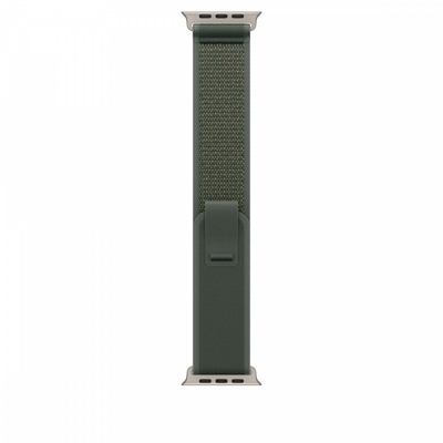Product Λουράκι Apple Green Trail Loop 49 mm - S/M - Natural Titanium Finish base image