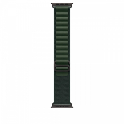 Product Λουράκι Apple Dark Green Alpine Loop 49 mm - S - Black Titanium Finish base image