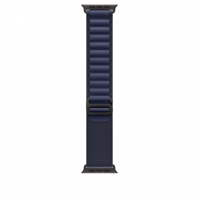 Product Λουράκι Apple Navy Alpine Loop 49 mm - L - Black Titanium Finish base image