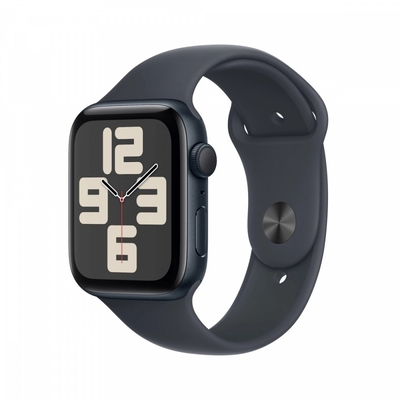 Product Apple Watch Se Gps 40 Mm Midnight Aluminium Case With Midnight Sport Band - S/M base image