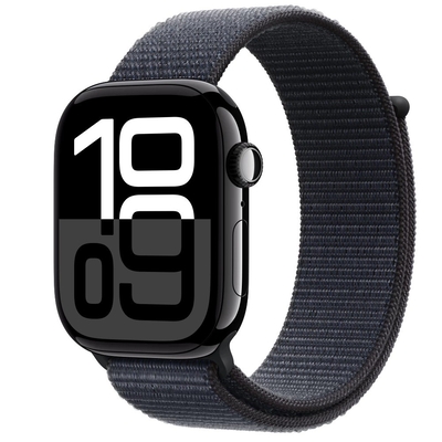 Product Smartwatch Apple Watch Series 10 GPS 46 mm Jet Black Aluminium with Ink Sport base image
