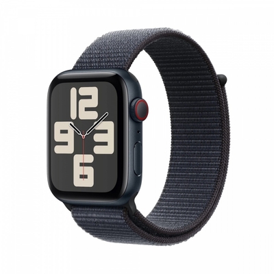 Product Apple Watch Se Gps + Cellular 40 Mm Midnight Aluminium Case With Ink Sport Loop base image