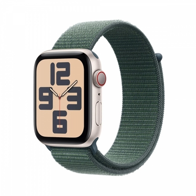 Product Smartwatch Apple Watch SE GPS + Cellular 40 mm Starlight Aluminium with Lake Green Sport base image