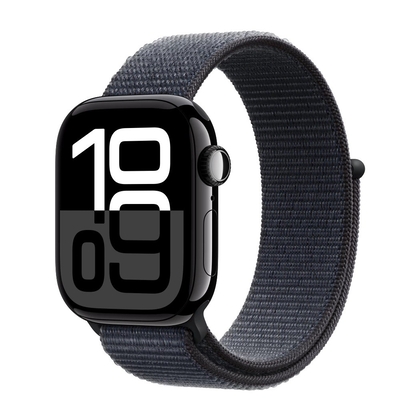 Product Smartwatch Apple Watch Series 10 GPS + Cellular 42 mm Jet Black Aluminium with Ink Sport base image