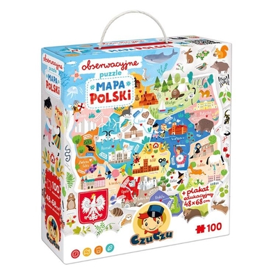 Product Παζλ Observation -Map Of Poland 100 Pc base image