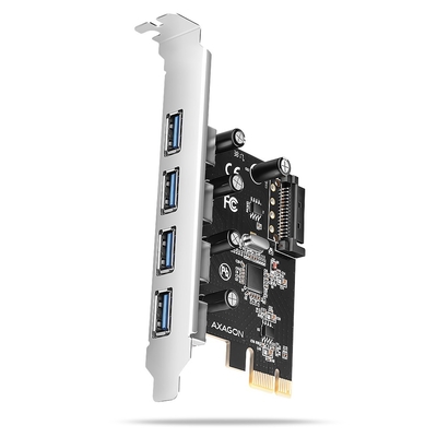 Product Κάρτα PCIe Pceu-430rs Kontroler , 4x Port Usb Uasp base image