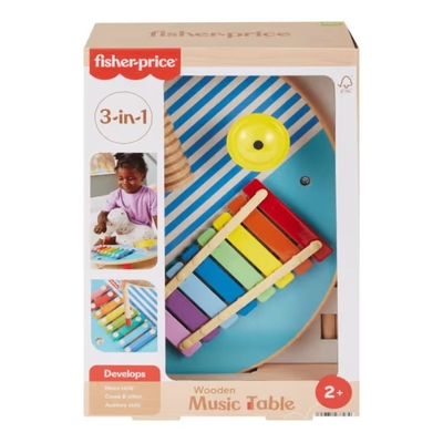 Product Μουσικό Παιχνίδι Fisher Price Wooden Music Table base image