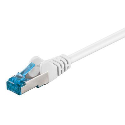 Product Καλώδιο Δικτύου Goobay 93749, CAT 6A S/FTP, 500 MHz, CU, 2m, λευκό base image