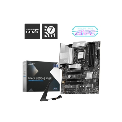 Product Motherboard Msi Pro Z890-S Wifi S1851 4ddr5 Atx base image