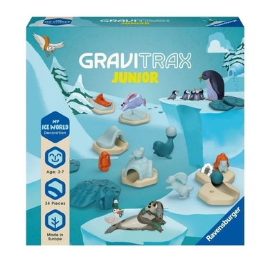 Product Παιχνίδι Κατασκευής Gravitrax Junior Ice Set Ravensburger Polska  base image