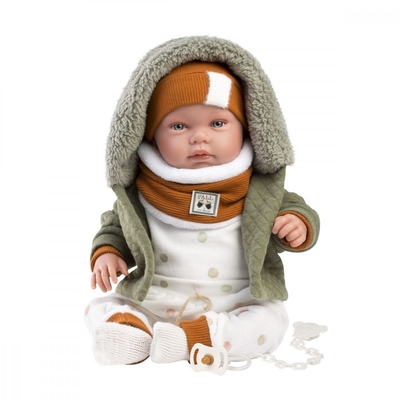 Product Κούκλα Talo Baby Laughing 44 Cm base image