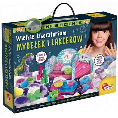 Product Εκπαιδευτικό Παιχνίδι Lisciani set Im A Genius - A large soap laboratory base image