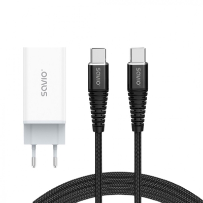 Product Φορτιστής Πρίζας Savio With Cable base image