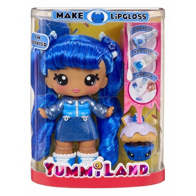 Product Κούκλα MGA Yummiland Large Lipgloss Pet, Rory Blueberry base image