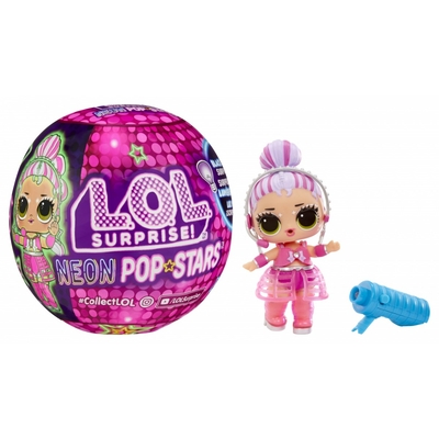 Product Κούκλα MGA L.O.L. Surprise Neon Pop Stars Mix base image