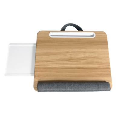 Product Βάση Laptop Techly for lap soft padding, extendable mouse shelf 410x335mm base image
