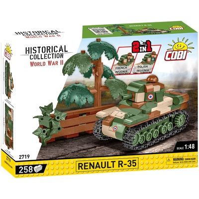 Product Παιχνίδι Κατασκευής Cobi Klocki Blocks Wwii Renault Blocks R-35 258 Blocks base image
