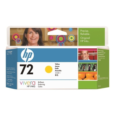 Product Μελάνι HP 72 - Dye-Based Yellow - Original - DesignJet base image
