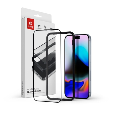 Product Screen Protector Crong 9h Full Glue Iphone 16 Pro base image