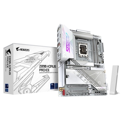 Product Motherboard Gigabyte Z890 Aorus Pro Ice base image