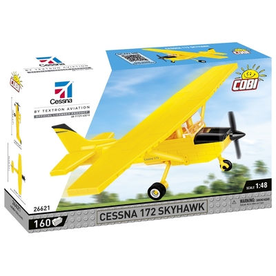 Product Παιχνίδι Κατασκευής Cobi Klocki Blocks Cessna 172 Skyhawk 160k Yellow base image