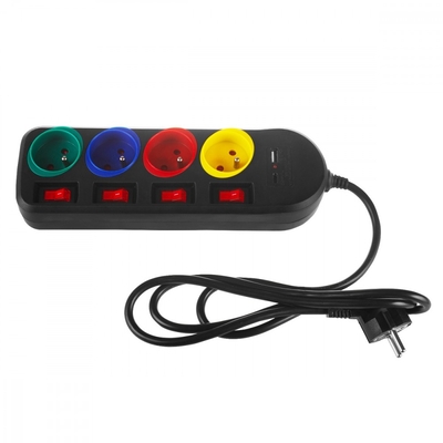 Product Πολύπριζο Maclean 4 Sockets 1,5m 1,5m Mce508 B base image