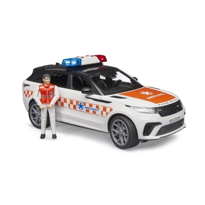 Product Bruder Vehicle Range Rover Velar Fire Engime With Figurine base image