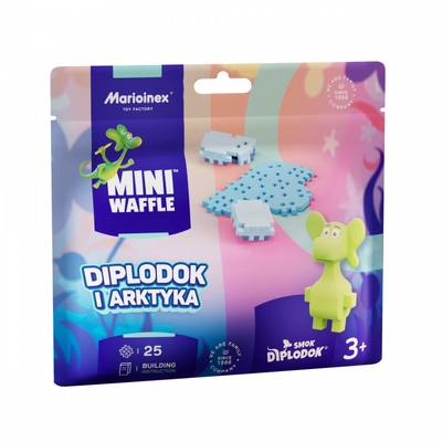 Product Παιχνίδι Κατασκευής Blocks Mini Waffle Marioinex Diplodocus And Arctic 25 Elements base image