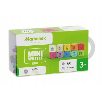 Product Παιχνίδι Κατασκευής Blocks Mini Waffle Marioinex Edu - Math Cubes 60 Pcs base image