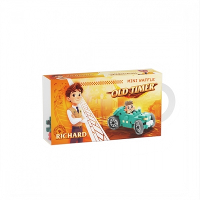 Product Παιχνίδι Κατασκευής Blocks Mini Waffle Marioinex Cars 50 Pcs. Racing Car Turquoise base image
