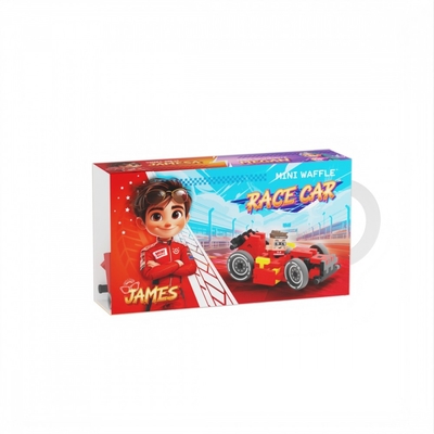 Product Παιχνίδι Κατασκευής Blocks Mini Waffle Marioinex Cars 50 Pcs Red base image