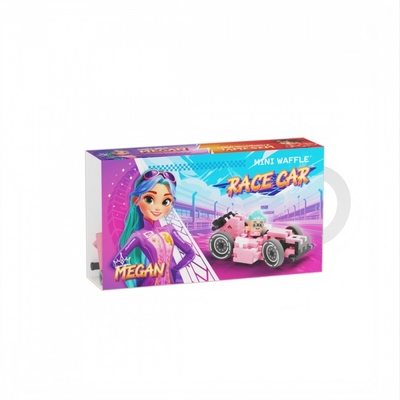 Product Παιχνίδι Κατασκευής Blocks Mini Waffle Marioinex Cars 50 Elements Pink base image